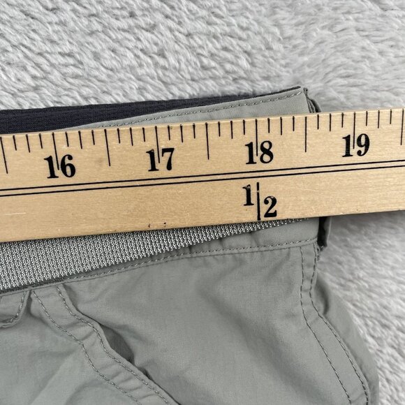 Eastern Mountain Sports Convertible Hiking Pants Womens 16 S Gray Cargo - Picture 4 of 7